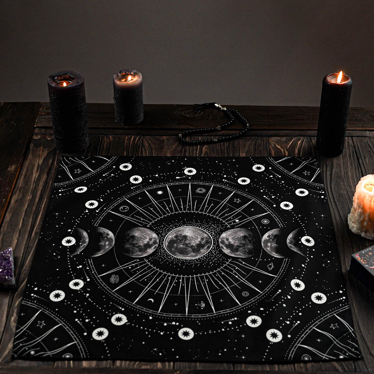 Moon Altar Cloth – Lunar Ritual Cloth for Wiccan & Pagan Altars – The ...