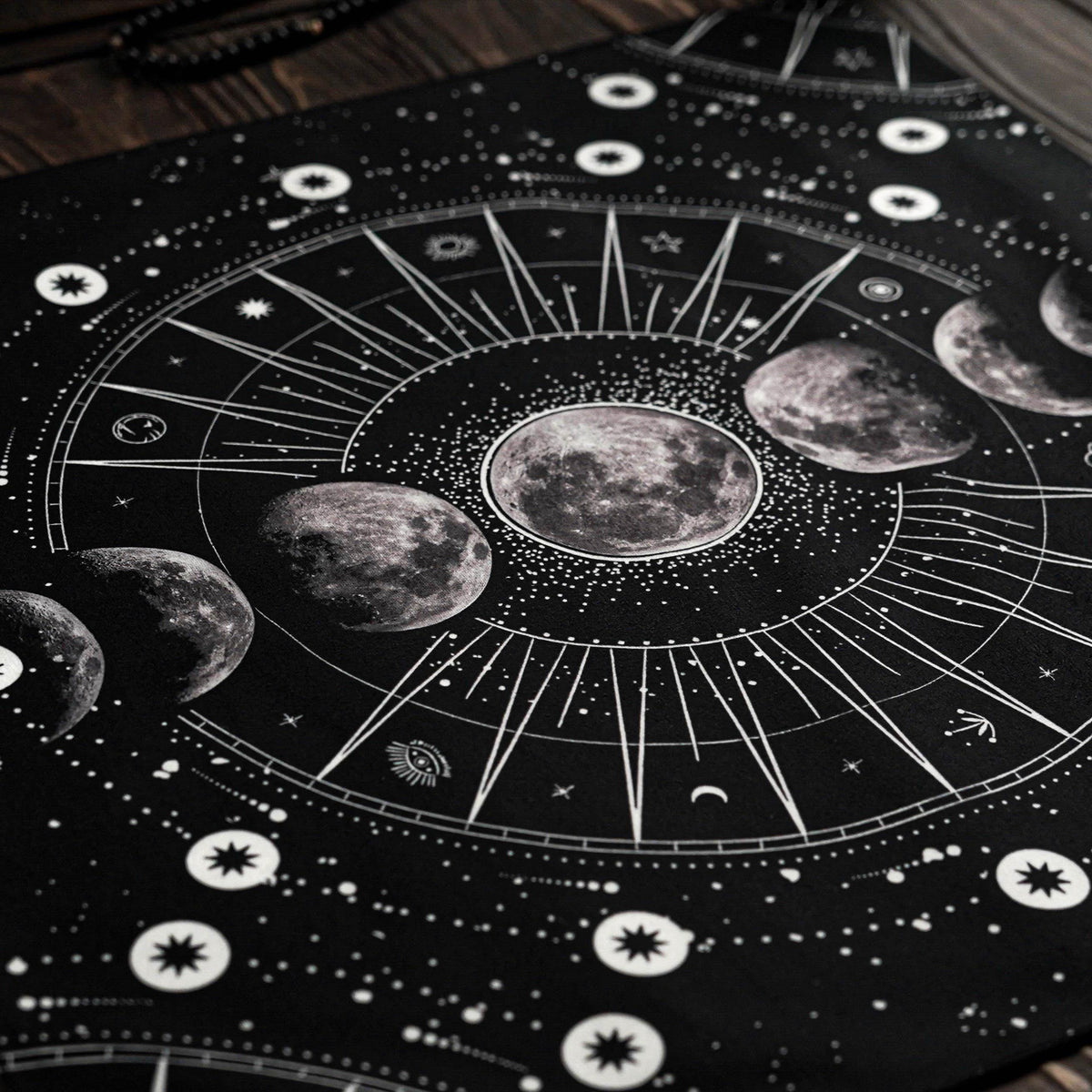 Moon Altar Cloth – Lunar Ritual Cloth for Wiccan & Pagan Altars – The ...
